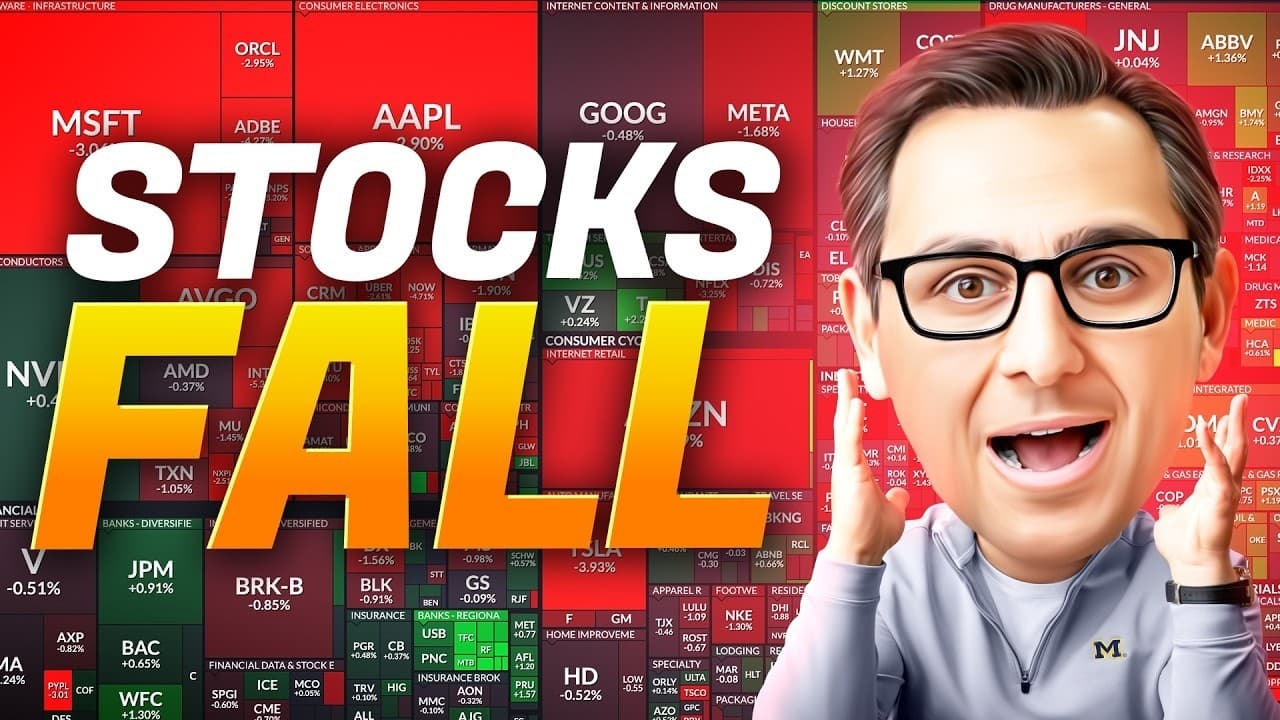The Stock Market Falls Again (Here's Why) thumbnail