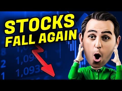 The Stock Market is Falling Today (5th Time This Month) video thumbnail