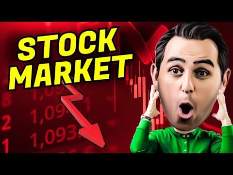 Stocks Fall as the Market is Scared of Fed Interest Rate Decisiosn This Week video thumbnail