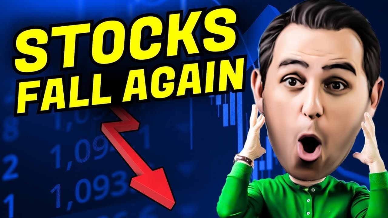The Stock Market Is Cracking — Nasdaq falls 2 Tesla, Oracle, and the Fed All at Once thumbnail