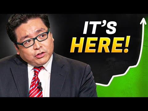 Tom Lee: "Buy Stocks Right NOW Before It's Too Late!" video thumbnail