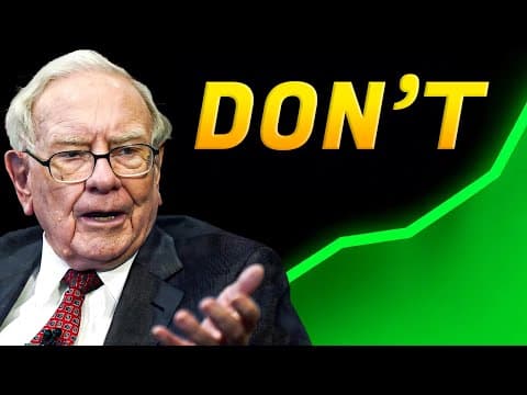 Warren Buffett: 9 Mistakes Every Investor Makes video thumbnail