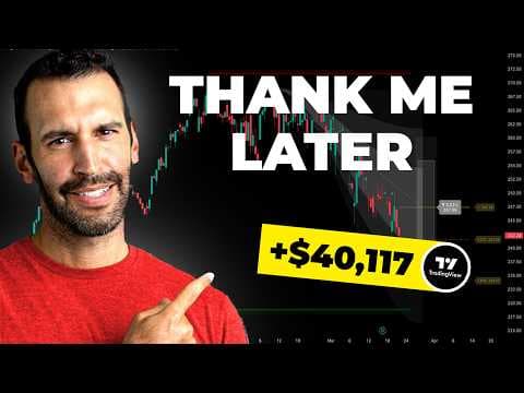 If I wanted to Make $40,000/Month on TradingView, I’d Use This Strategy thumbnail