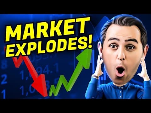 The Stock Market Is Exploding Today & HUGE Things Are Happening thumbnail
