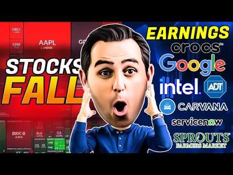 Stocks FALL As Paul Reacts To Amazon, Intel, and Sprouts! thumbnail