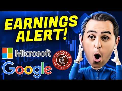 Paul Reacts To Microsoft, Google, and Chipotle Stock Earnings! thumbnail