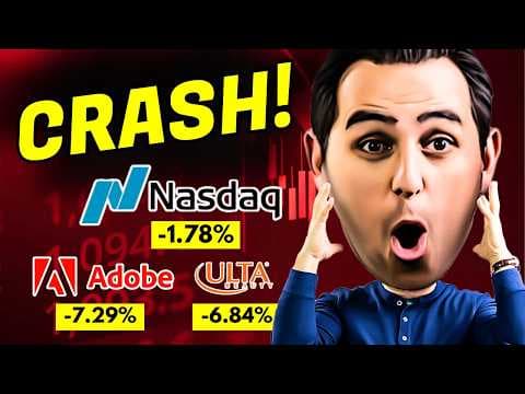 The Stock Market is FLASHING Red Today | Adobe & Ulta Earnings CRASH thumbnail