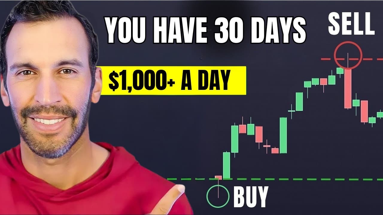 If I Wanted To Make $1,000 Every Day From Trading, I'd Use This Strategy thumbnail