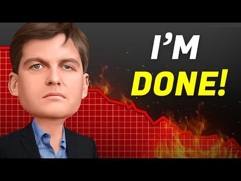 The Stock Market Falls BIG Today + Michael Burry Quits video thumbnail