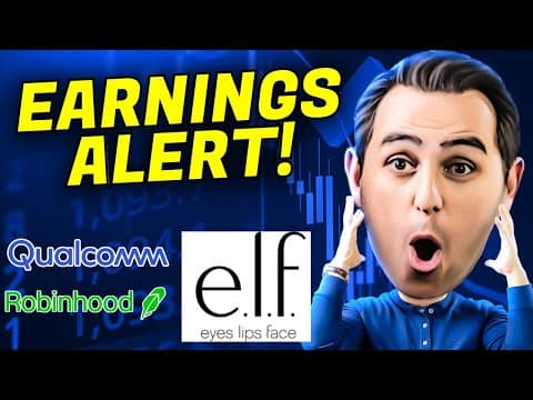 Paul Reacts To ELF, QCOM, & Hood Stock Earnings video thumbnail