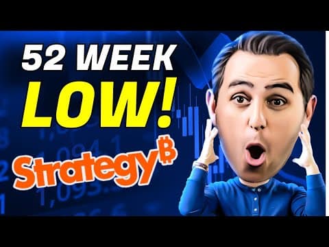 My Full MSTR Stock Analysis At A 52 Week Low video thumbnail